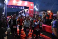 Ratusan pelari nasional dan mancanegara resmi memulai kategori 60K dan 28K Trail of The Kings by UTMB 2026 di jalur ekstrem Geopark Kaldera Toba.