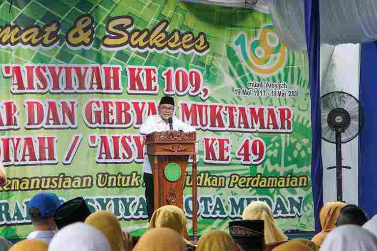 Salah satu rangkaian Milad ke-109 Aisyiyah Kota Medan.