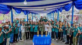 Rico Waas mendorong kebangkitan sepak bola Medan saat pengukuhan Pengurus Mantan Pemain PSMS serta mendukung kompetisi antarklub kembali digelar.