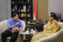 Rico menerima audiensi pengurus PERANTARA pada Senin (15/6/2026) di Rumah Dinas Wali Kota Medan, Jalan Jenderal Sudirman.
