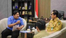Rico menerima audiensi pengurus PERANTARA pada Senin (15/6/2026) di Rumah Dinas Wali Kota Medan, Jalan Jenderal Sudirman.