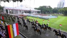 Sambutan Presiden Republik Indonesia, Prabowo Subianto dalam kunjungan kenegaraan Presiden Republik Federal Jerman, Frank-Walter Steinmeier ke Indonesia di Istana Merdeka, Jakarta, pada Senin, 15 Juni 2026. Foto: BPMI Setpres