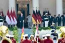 Rangkaian penyambutan kenegaraan Presiden Republik Federal Jerman Frank-Walter Steinmeier dalam rangka kunjungan kenegaraan di Istana Merdeka, Jakarta, pada Senin, 15 Juni 2026. Foto: BPMI Setpres
