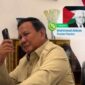 Presiden Prabowo Subianto menerima sambungan telepon dari Presiden Palestina, Mahmoud Abbas, di Jakarta pada Senin malam, 15 Juni 2026. 