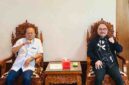 Ketua Dewan Pembina Puspolkam Indonesia, Firman Jaya Daeli (Kanan).