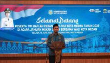 Tim Haflah Khas Majelis Ulama Indonesia (MUI) Kota Medan di Pendopo Rumah Dinas Wali Kota Medan, Selasa (16/6/2026).