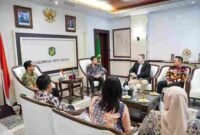 Dubes Finlandia bertemu Wali Kota Medan.