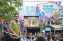 Gebyar Pendidikan dan Kebudayaan Kota Medan Tahun 2026 yang berlangsung di Lapangan Warna-Warni, Jalan Rawe Raya, Kelurahan Martubung, Kecamatan Medan Labuhan, Kamis (18/6/2026).