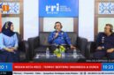 Odi Batubara saat menjadi narasumber dalam dialog interaktif di Radio Republik Indonesia (RRI) Medan, Rabu (17/6/2026).