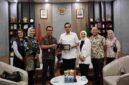 Wali Kota Medan Rico Tri Putra Bayu Waas menerima audiensi jajaran manajemen Bank BJB di Rumah Dinas Wali Kota Medan, Jalan Sudirman, Kamis (18/6/2026).