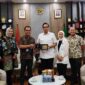 Wali Kota Medan Rico Tri Putra Bayu Waas menerima audiensi jajaran manajemen Bank BJB di Rumah Dinas Wali Kota Medan, Jalan Sudirman, Kamis (18/6/2026).