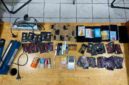 Barang Bukti yang berhasil diamankan Polisi.