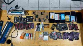 Barang Bukti yang berhasil diamankan Polisi.