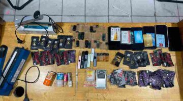 Barang Bukti yang berhasil diamankan Polisi.