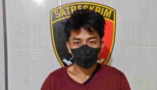 Pencuri Besi Tower di Jalan Let Umar Baki, Lingkungan IV, Kelurahan Payaroba, Kecamatan Binjai Barat, Minggu (31/5/2026)