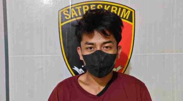 Pencuri Besi Tower di Jalan Let Umar Baki, Lingkungan IV, Kelurahan Payaroba, Kecamatan Binjai Barat, Minggu (31/5/2026)