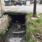 okasi banjir di Jalan Bunga Mawar, Medan Selayang.