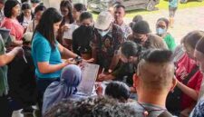Pendataan dan verifikasi terhadap pedagang yang terdampak kebakaran Pasar Dwikora, Kelurahan Sukadame, Kecamatan Siantar Utara, Jumat (19/6/2026).