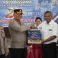 apolres Simalungun AKBP Marganda Aritonang menggelar anjangsana ke anggota yang sakit dan dua panti asuhan dalam rangka memperingati Hari Bhayangkara ke-80 Tahun 2026.