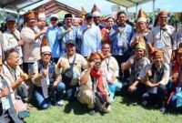 Bupati Simalungun menghadiri PENAS Petani Nelayan XVII di Gorontalo yang dibuka Wapres Gibran.