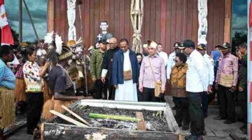 Wakil Presiden RI Gibran Rakabuming Raka melakukan kunjungan kerja ke Kabupaten Asmat, Papua Selatan, Minggu (21/06/2026).