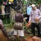 Wakil Presiden Republik Indonesia Gibran Rakabuming Raka meninjau langsung Sekolah Lapang Sagu Keuskupan Agats yang berlokasi di Kampung Yepem, Kabupaten Asmat, Papua Selatan, pada Minggu (21/06/2026)