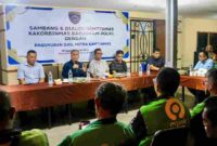 Baharkam Polri menggelar Ngopi Kamtibmas di Medan.