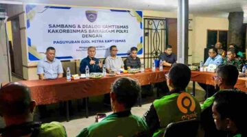 Baharkam Polri menggelar Ngopi Kamtibmas di Medan.