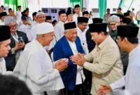 Presiden Prabowo Subianto menghadiri Penutupan Musyawarah Nasional (Munas) Alim Ulama dan Konferensi Besar (Konbes) Nahdlatul Ulama (NU) 2026 yang diselenggarakan di Institut Agama Islam (IAI) Syaichona Mohammad Cholil, Kabupaten Bangkalan, Jawa Timur, pada Selasa, 23 Juni 2026. Foto: BPMI Setpres