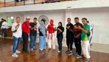 Foto bersama para Atlet. 