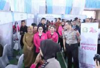 Polres Langkat dan Polda Sumut Gelar Bakti Kesehatan, Hadirkan Layanan Medis hingga Bantuan Disabilitas