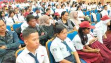 Sekda Simalungun mengajak pelajar menabung sejak dini dalam Road to Hari Indonesia Menabung 2026.