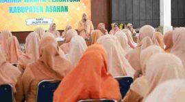 Rapat Koordinasi DWP Kabupaten Asahan yang berlangsung di Pendopo Rumah Dinas Bupati Asahan, Rabu (24/6/2026).