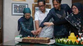 Wali Kota Medan Rico Waas menghadiri HUT ke-29 Waspada Online.