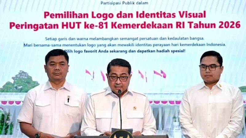 Pemerintah resmi meluncurkan jajak pendapat (polling) pemilihan logo dan identitas visual Hari Ulang Tahun (HUT) Ke-81 Kemerdekaan Republik Indonesia pada Rabu (24/6/2026).