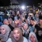 Suasana acara penutupan Festival Anak Sholeh Indonesia (FASI) XIII Tingkat Provinsi Sumatera Utara yang berlangsung di Lapangan Adam Malik, Kota Pematangsiantar, Rabu (24/6/2026) malam.