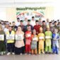 Wakil Bupati Asahan menghadiri khitan massal dan penyaluran ZIS BAZNAS Asahan.