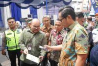 Wali Kota Medan Rico Waas meluncurkan digitalisasi Pasar Petisah.