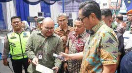 Wali Kota Medan Rico Waas meluncurkan digitalisasi Pasar Petisah.