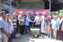 Bupati Asahan Taufik Zainal Abidin, S.Sos., M.Si., bersama Kapolres Asahan AKBP Revi Nurvelani, S.H., S.I.K., M.H., meninjau langsung kondisi Dusun VIII, Desa Pertahanan, Kecamatan Sei Kepayang, yang hingga kini belum terjangkau jaringan listrik PLN, Kamis (25/6/2026).