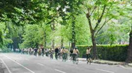 Gowes bersama unsur Forkopimda Kota Medan menyusuri sejumlah ruas strategis di ibu kota provinsi Sumatera Utara.