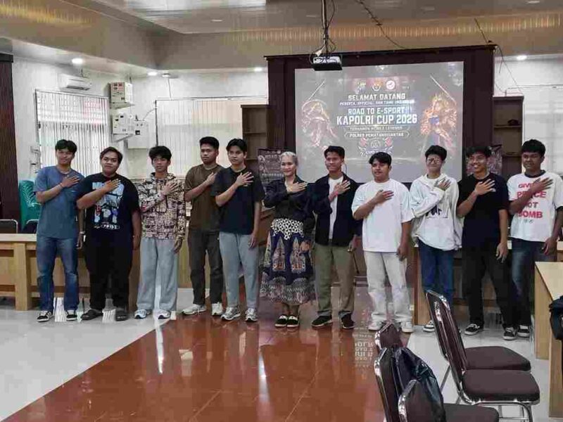 Polres Pematangsiantar menggelar Turnamen Mobile Legends Road to Kapolri Cup 2026.