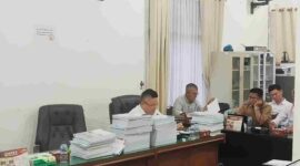 Komisi I DPRD Pematangsiantar bersama Dinas Tenaga Kerja.