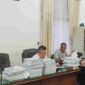 Komisi I DPRD Pematangsiantar bersama Dinas Tenaga Kerja.