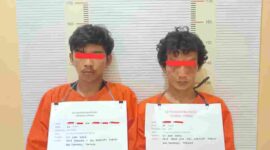 Sat Resnarkoba Polres Tapanuli Tengah menangkap dua pria terduga pengedar sabu di Sorkam Barat.