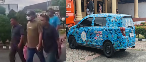 Satu terduga pelaku kasus pengeroyokan yang menewaskan Jaka Janes Malau menyerahkan diri ke Polres Pematangsiantar. Mobil berlogo OKP IPK yang diduga digunakan saat kejadian juga disebut telah diamankan polisi.