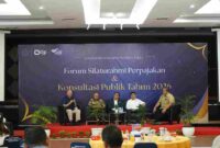 Forum Silaturahmi Perpajakan dan Konsultasi Publik Tahun 2026 di Aula Istana Maimun, Gedung Kanwil DJP Sumut I, Medan, pada Rabu (29/7/2026).