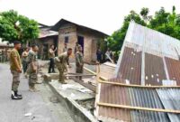 Pemerintah Provinsi Sumatera Utara (Sumut) melalui Perusahaan Daerah (PD) Aneka Industri dan Jasa (AIJ) bersama  Satuan Polisi Pamong Praja (Satpol PP) Provinsi Sumut melaksanakan penertiban lahan milik Pemerintah Provinsi Sumut di kawasan gedung bekas Bioskop Ria Binjai Jalan Wahid Hasyim Baru, Kecamatan Binjai Kota, Kota Binjai, Kamis (30/7/2026).