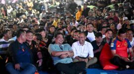 Bobby Nasution menghadiri nobar Final Piala Dunia FIFA 2026.