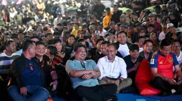 Bobby Nasution menghadiri nobar Final Piala Dunia FIFA 2026.